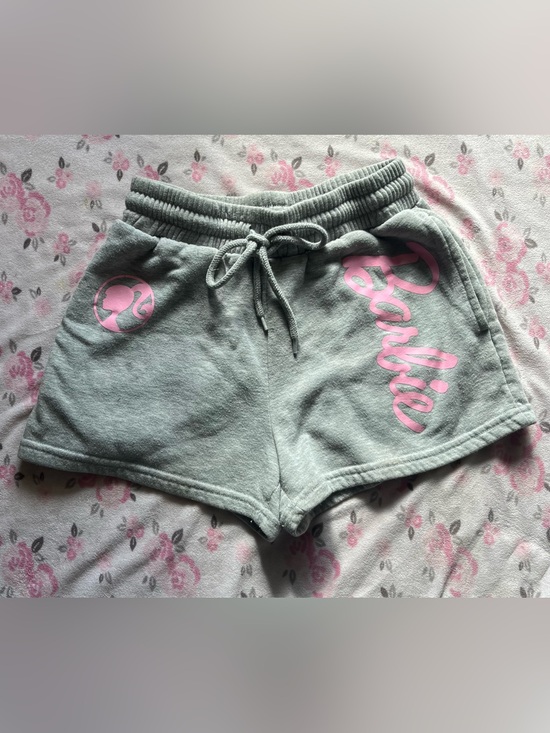 Barbie Pants - Barbie Drawstring Shorts with Pink logo